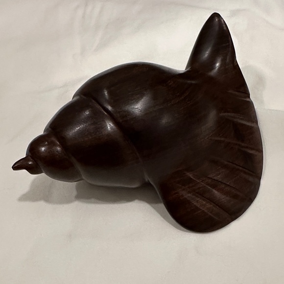 Other - Vintage Seri Desert Ironwood Conch Shell Carving